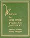 What's in the New York Evening Journal - America's Greatest Evening Newspaper