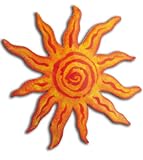 Wand- und Kühlschrankdekoration Kleine Sonne (12 cm Durchmesser)
