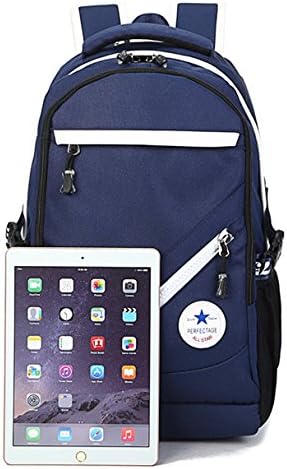 Bingirl Retro Canvas Women Men Backpack Rucksack Satchel Shoulder Travel Gym Bag Schoolbag