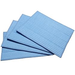 Haan MF4 4-Ultra Microfiber Pads, Blue