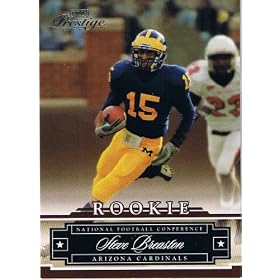 2007 Playoff Prestige 250 Steve Breaston Arizona Cardinals (RC - Rookie - Football Cards)