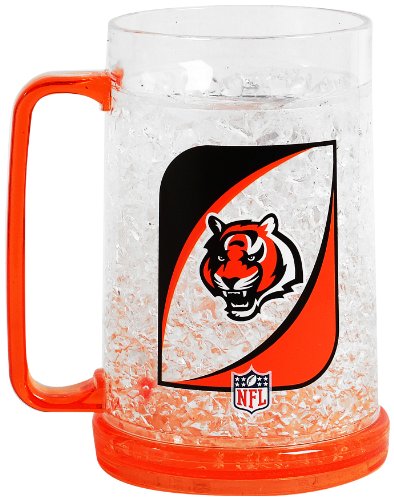 NFL  Cincinnati Bengals Monster Freezer Mug - 36 Ounce 4 Pack