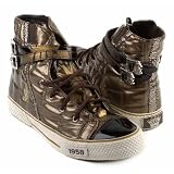 Christian Audigier Strap Down Bronze sneakers