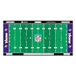 NFLR Licensed Finger FootballT Game Mat - Vikings