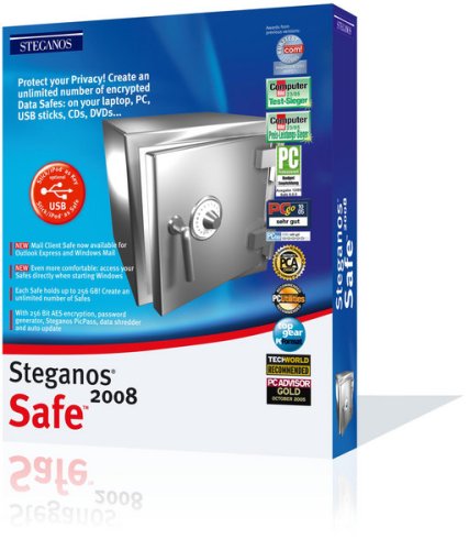 Steganos Safe 2008 (3 Users) - Encryption 256 Bit AES