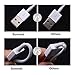 Sunnest 6Pack 3FT 8 Pin Lightning to USB Data Cable Sync and Charging Cord Wire for iPhone 6s plus, 6s, 6 plus, 6, 5s, 5c, 5, iPad Air, iPad Mini, iPod Touch(White)