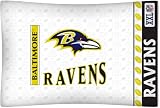 Best Quality Micro Fiber Pillow Case - Baltimore Ravens NFL /Color White Size Stan