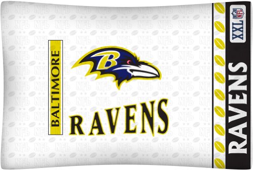 NFL Baltimore Ravens Micro Fiber Pillow Cases (set of 2)