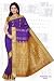 Rekha Purple Art Silk bengaluru Sari Saree fabric tana silk.