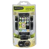 Bracketron Universal USB Power Dock Mobile Power Mount for iPhone, iPod, GPS Units, Satellite Radios, Mobile Phone, PDA and MP3 Players