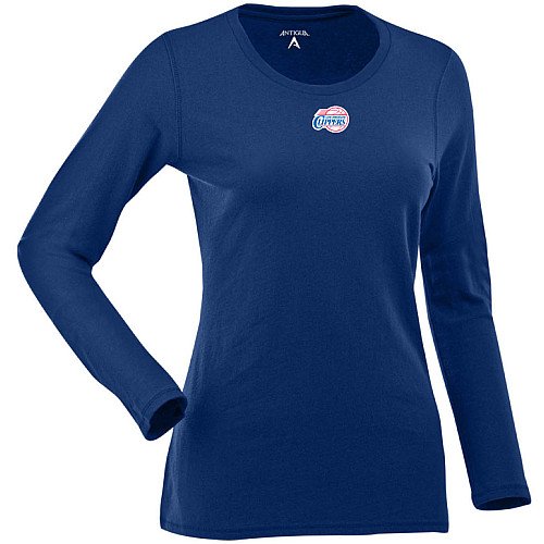 Antigua Los Angeles Clippers Women's Relax Long Sleeve T-Shirt
