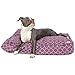 Molly Mutt Medium to Large Dog Bed Cover - Royals Print - Measures 27”X36”X5’’ - 100% Cotton - Durable - Breathable - Sustainable - Machine Washable Dog Bed Cover