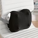 iNeed Lumbar Massage Pillow, Black, Red, Green, Blue