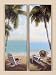 Pair Set GORGEOUS BEACH FRONT VIEW Wall Frames