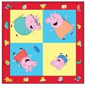 Peppa Pig Paper Party 3-Ply Napkins x Pack of 16