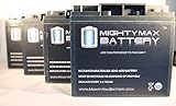 ML18-12 - 12V 18AH Battery for ERY SOLAR BOOSTER PAC ES500 - 4 Pack