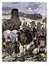 Trade Caravans on the Silk Road, the Great Highway of Central Asia Art Giclee Poster Print, 30x40