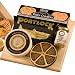 Heart Of Wisconsin Bamboo Board, Variety Pack of 2 Cheeses, 1 Smoked Salmon, 1 Box of Crackers, 1  Mustard, and 1 Bamboo Board