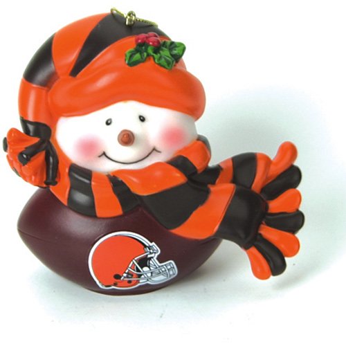 SC Sports Cleveland Browns Snowman Night Light- Set of 2 Set of 4
