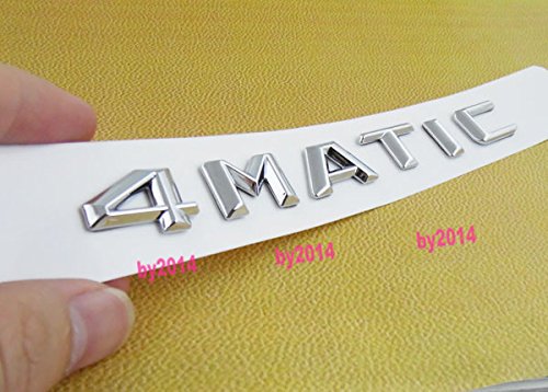 Auto chrome 4MATIC 4 MATIC for CLA260 CLA45 S63L boot Emblem Badge Sticker