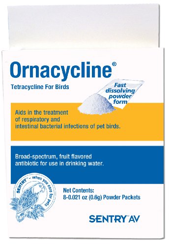 Ornacycline Powder Packets Bird Supplement, 8ct
