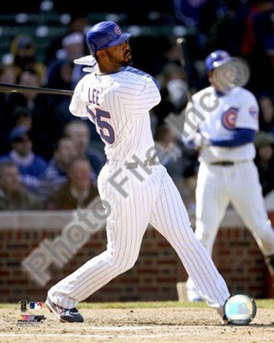 Derrek Lee 2008 Batting Action Art Poster PRINT Unknown 8x10