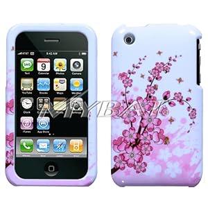 iPhone 3G / 3GS Spring Flowers Design Phone Protector Case