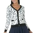 Thakoon for Target&reg; Shibori Print Cardigan - Navy/ White