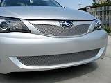 2008 Subaru Impreza Upper Grill Insert in Silver. Grillcraft SUB-1723S