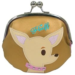Chihuahua Love Vintage Style Large Coin Purse Diva Dog