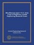 Miscellaneous paper / U.S. Army, Corps of Engineers, Coastal Engineering Research Center