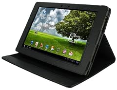 Cheap Product VIPERTEK Multi-Angle Leather Folio Case Cover for Asus Eee Pad Transformer 10.1-Inch TF101 Android Tablet Wi-Fi Black Color Onsale
