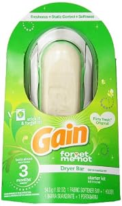 Gain Flirty Fresh 3 Month Dryer Bar Fabric Softener 1.92 Oz