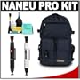Naneu Pro Military Ops Alpha Photo Backpack (Navy Blue) + Accessory Kit for Canon Rebel XSi, XS, T1i, XTi, 40D, 50D, Nikon D40, D60, D5000, D90, D300, D700, Olympus Evolt E-30, E-450, E-520, E-620, and Sony Alpha A200, A300, A350, A700 Digital SLR Cameras