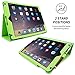 Snugg iPad Air 2 Case Smart Cover with Kick Stand & (Green Leather) for Apple iPad Air 2 (2014)