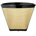 Universal Replacement#2 Cone Replacement Coffee Filter- Black/ Gold