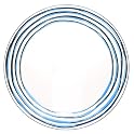 Acrylic Swivel Dinner Plate Set of 4 - Blue