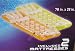 2 Pack of Sevylor Inflatable Floating French Mattresses, 78 in. x 28 in., Swimming Pool Loungers, Water Floats, Mattress with Pillow