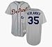 Justin Verlander Detroit Tigers Authentic Road Jersey, With #35 (Size 56) from Majestic Athletic