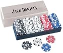 Jack Daniel&iquest;s 100pc Clay Poker Chip Set
