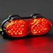 Stylish Design Smoke Brake Stop Tail Light Taillight LED Turn Signal Light Blinkers Lamp Integrated Indicators For 1998-1999 Kawasaki ZX6R G1 G2 1998 1999 98 99
