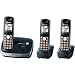 Panasonic KX-TG6513B Dect 6.0+, CID, 3 HS, Rubber Grip, HSSP