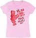 Rock'em Sock'em Robots Best Shot Pink Juniors Tee T-Shirt