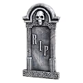 Tombstones - RIP with Skull
