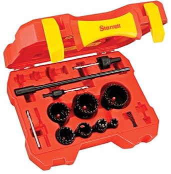 starrett hole saw kit