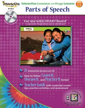 Parts Of Speech Interactive Grammar Lessons