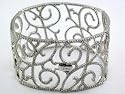 14K 8.25 CTW Diamond Cuff Bracelet