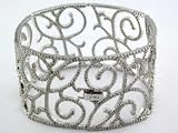 14K 8.25 CTW Diamond Cuff Bracelet