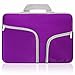 Steklo Laptop Sleeve 13 inch Neoprene MacBook Sleeve Case - Perfect MacBook Sleeve Cover with Pockets for MacBook Pro 13 inch Sleeve and MacBook Air 13.3 inch Sleeve, Laptop Bag 13 inch - PURPLE
