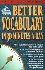 Better Vocabulary in 30 Minutes a Day (Better English Series) [Paperback]